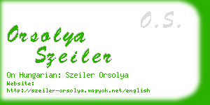 orsolya szeiler business card